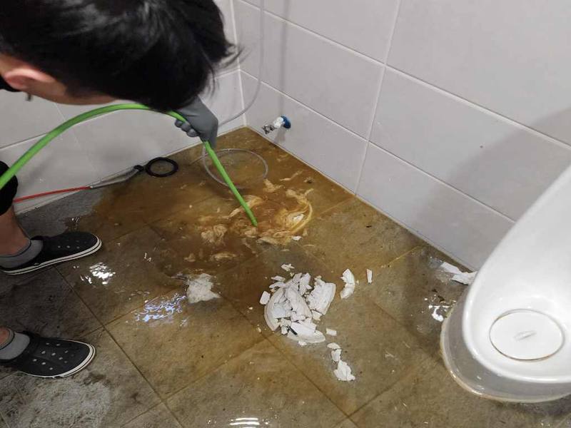 경기광주 역류 작업사례